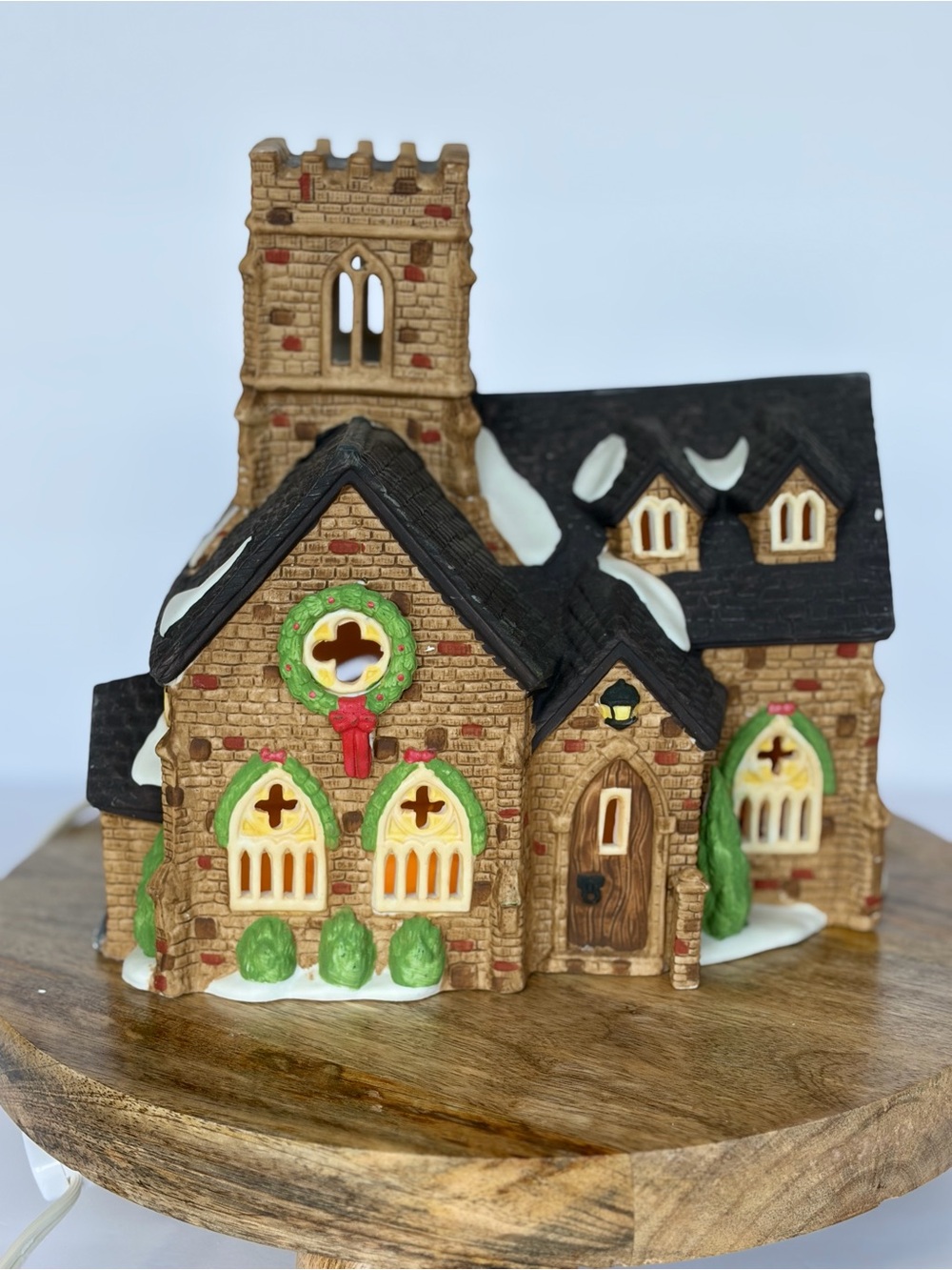 Dept 56 Dickens Village Knottinghill Church Retired Vintage Christmas